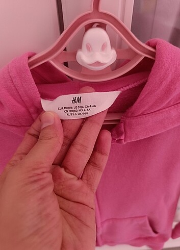 5 Yaş Beden pembe Renk H&M swet