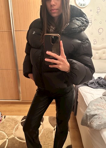 Bershka Suni Deri Straight Fit Pantolon - Görsel 5