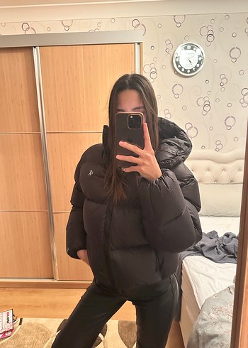 Bershka Suni Deri Straight Fit Pantolon - Görsel 3