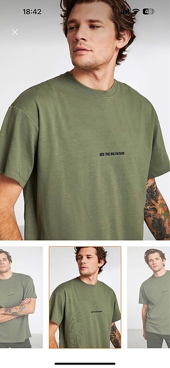 Grimelange Oversize Erkek T-shirt