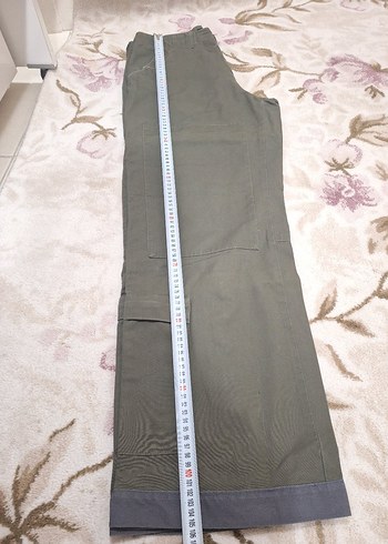 Dockers Kanvas Kargo Pantolon - Paça ve Cep Detaylı - Görsel 11