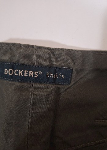 Dockers Kanvas Kargo Pantolon - Paça ve Cep Detaylı - Görsel 5