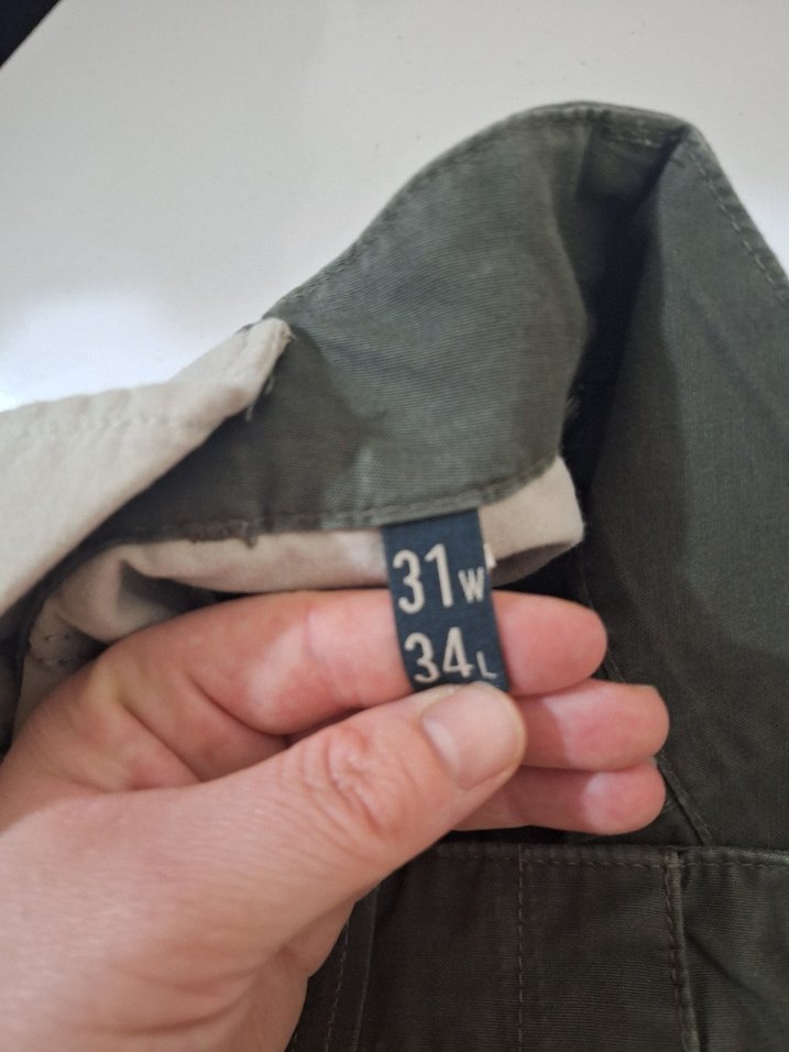 Dockers Kanvas Kargo Pantolon - Paça ve Cep Detaylı - Görsel 4