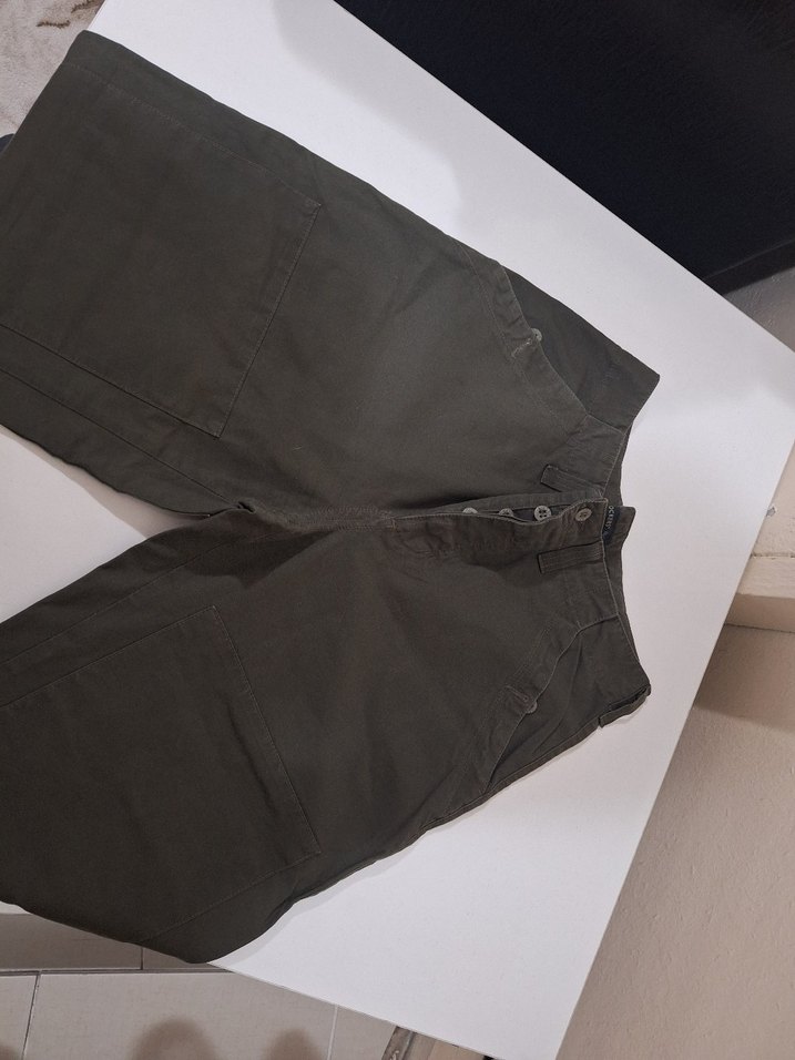 Dockers Kanvas Kargo Pantolon - Paça ve Cep Detaylı - Görsel 3