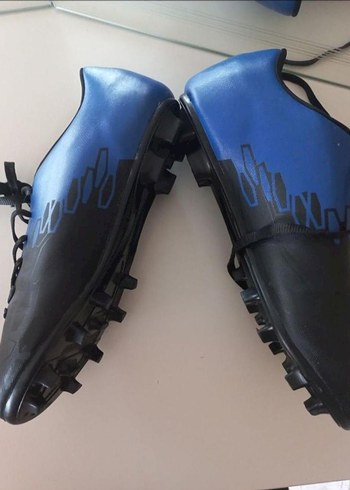 40 Beden Koyu Mavi Erkek Futbol Ayakkabısı Velcro