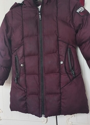 11-12 Yaş Beden mor Renk Mont