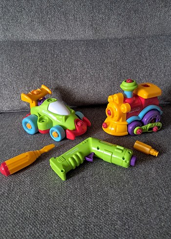 Renkli Çocuk Tamir Seti Oyuncakları - Görsel 3