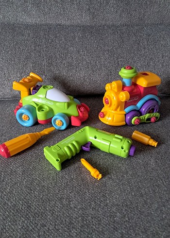 Renkli Çocuk Tamir Seti Oyuncakları - Görsel 2