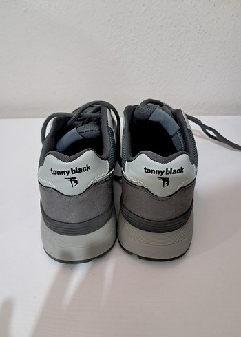 Gri Günlük Bağcıklı Spor Ayakkabı - Görsel 5