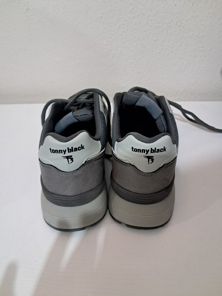 Gri Günlük Bağcıklı Spor Ayakkabı - Görsel 5