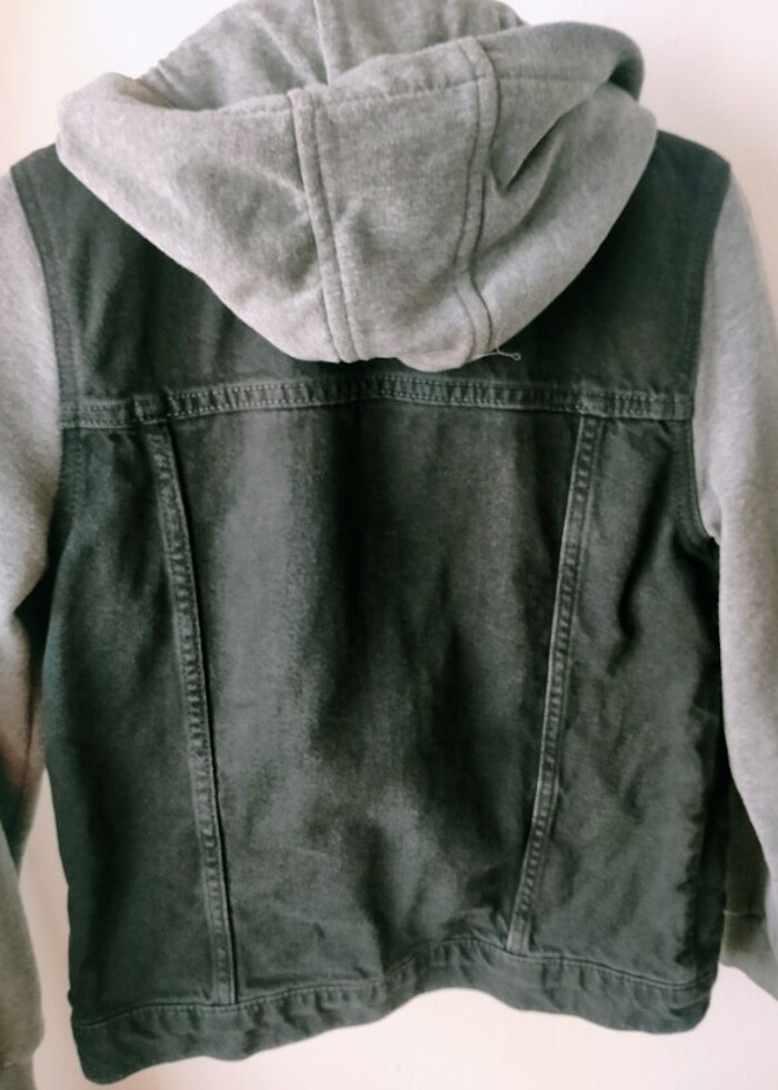 Çocuk kot mont - Görsel 2