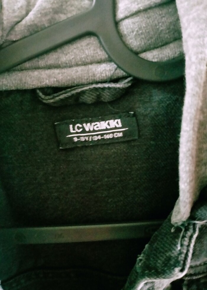 Çocuk kot mont - Görsel 4