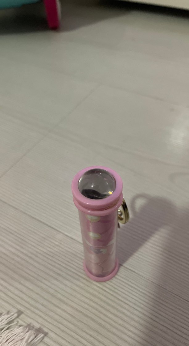 Püsküllü Pembe Kadın Anahtarlık - Görsel 3