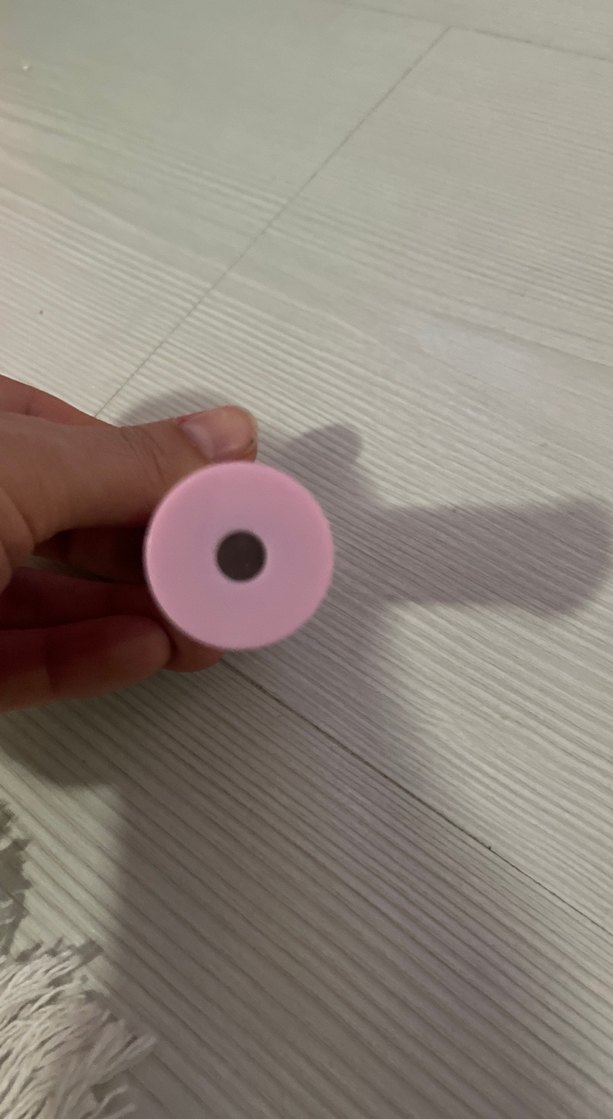 Püsküllü Pembe Kadın Anahtarlık - Görsel 4