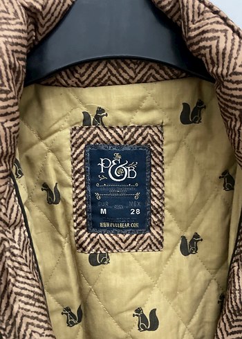 Düğmeli Kahverengi Kadın Ceket - Görsel 3