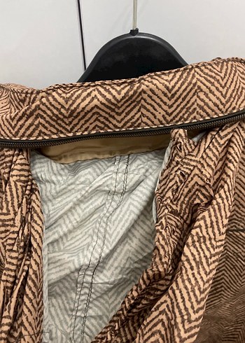 Düğmeli Kahverengi Kadın Ceket - Görsel 5