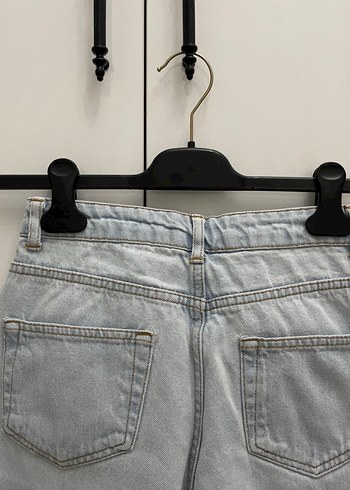 Bej Kadın Denim Regular Fit Jean - Görsel 4