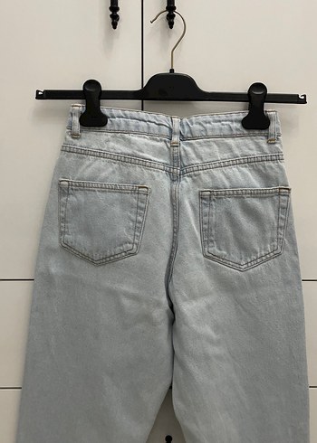 Bej Kadın Denim Regular Fit Jean - Görsel 5