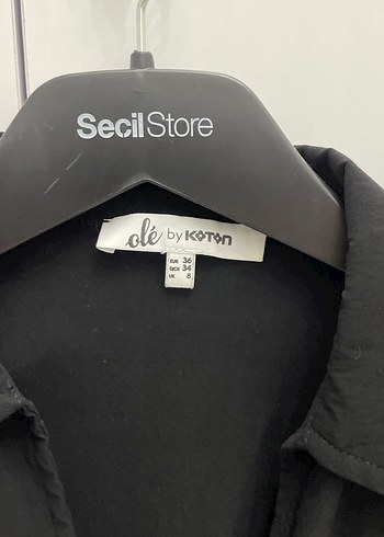 Siyah Mini Fermuarlı Kadın Ceket - Görsel 4