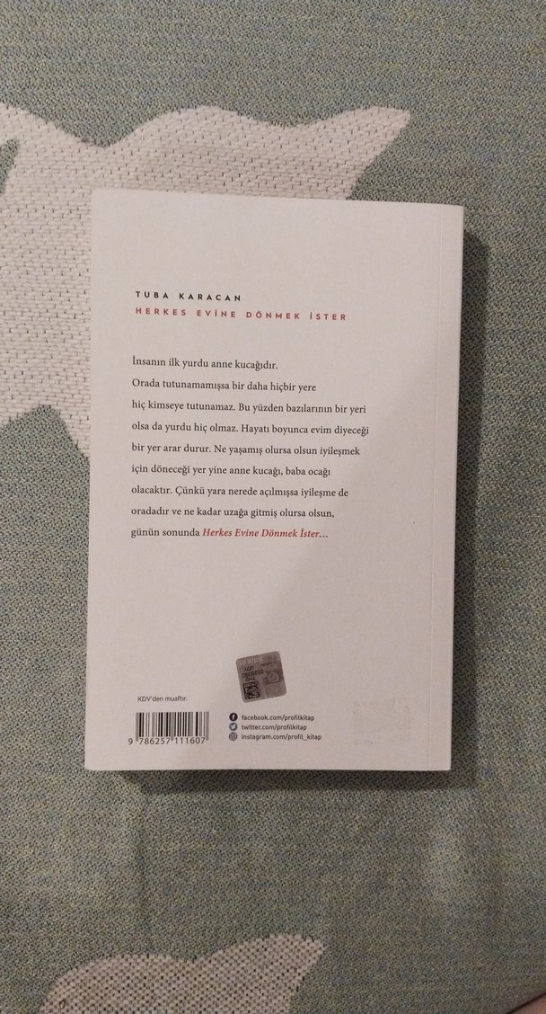 Herkes Evine Dönmek İster - Tuba Karacan - Görsel 2