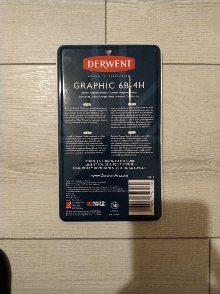 Derwent Graphic Dereceli Kurşun Kalem Seti - Görsel 2