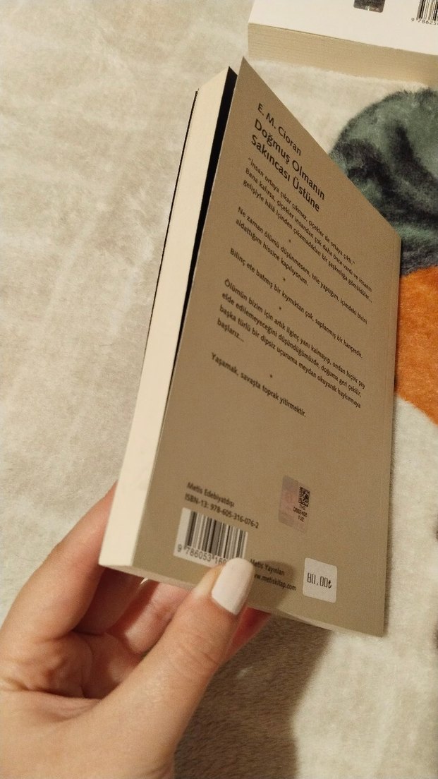 Doğmuş Olmanın Sakıncası Üstüne - E.M. Cioran - Görsel 3