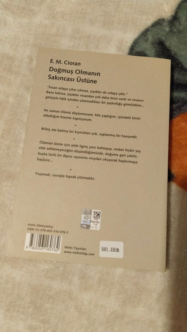 Doğmuş Olmanın Sakıncası Üstüne - E.M. Cioran - Görsel 2