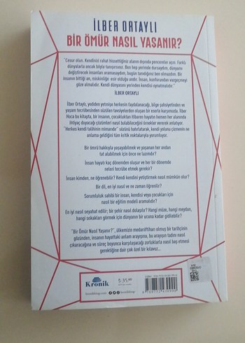Bir Ömür Nasıl Yaşanır? - İlber Ortaylı