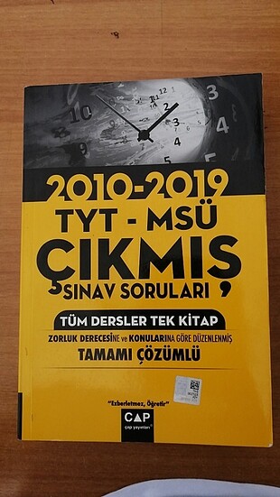 Çap çıkmış sorular