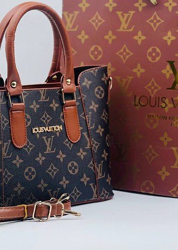 Renkli Desenli Deri Kadın Çanta - Görsel 7