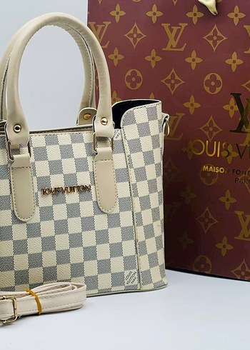 Renkli Desenli Deri Kadın Çanta - Görsel 5