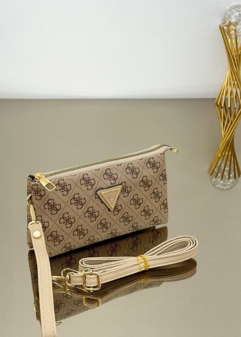 Baskılı Deri Kadın Çanta - Klasik Şıklık - Görsel 2