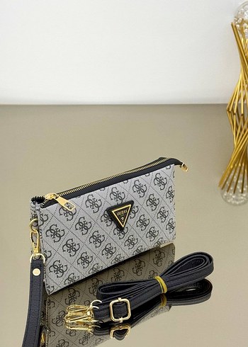 Baskılı Deri Kadın Çanta - Klasik Şıklık - Görsel 8