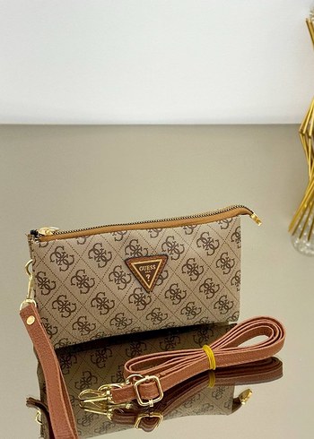 Baskılı Deri Kadın Çanta - Klasik Şıklık - Görsel 9