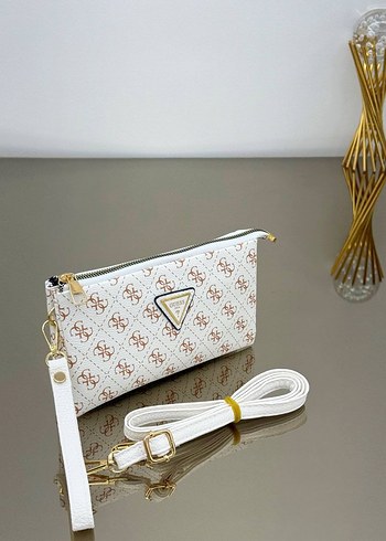 Baskılı Deri Kadın Çanta - Klasik Şıklık - Görsel 4