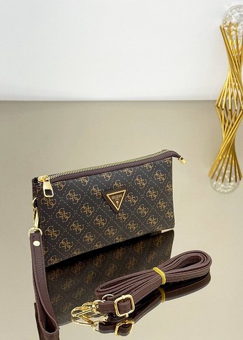 Baskılı Deri Kadın Çanta - Klasik Şıklık - Görsel 6