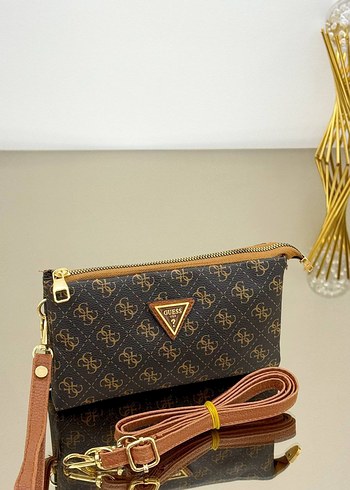 Baskılı Deri Kadın Çanta - Klasik Şıklık - Görsel 3