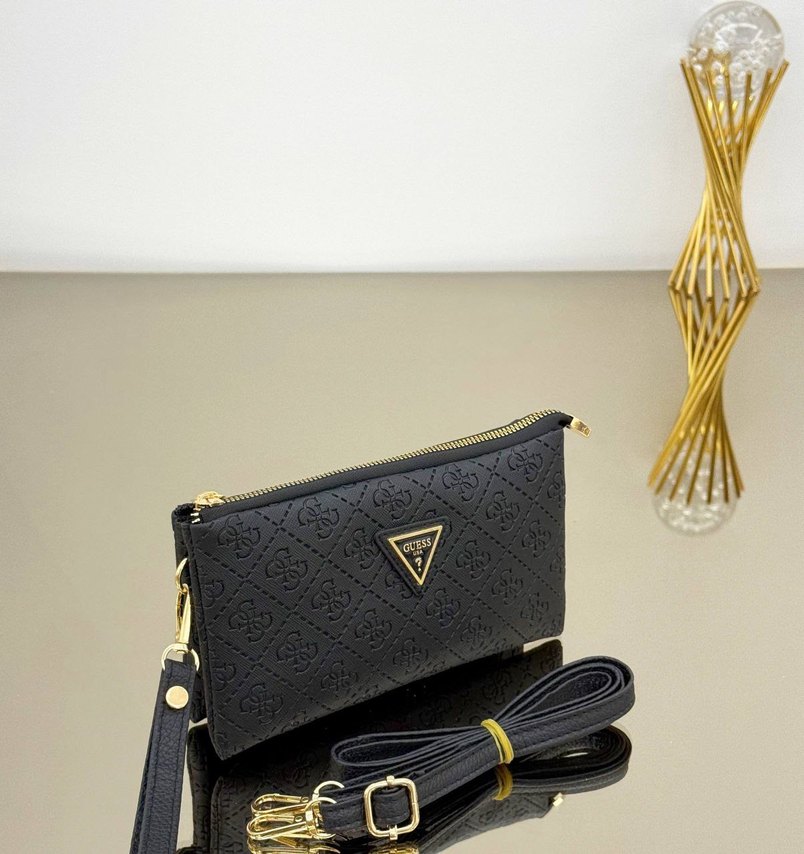 Baskılı Deri Kadın Çanta - Klasik Şıklık - Görsel 5