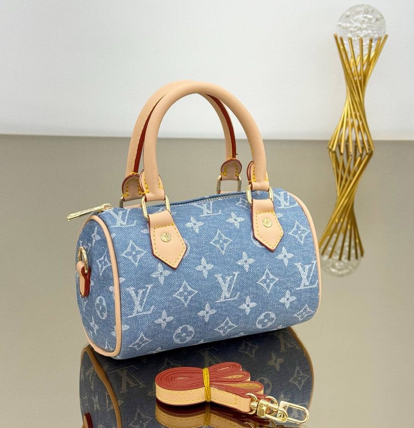 Renkli Desenli Deri Kadın Çanta - Görsel 2