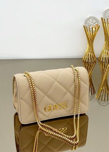 Zincir Detaylı Kahverengi Süet Kadın Çanta - Görsel 2