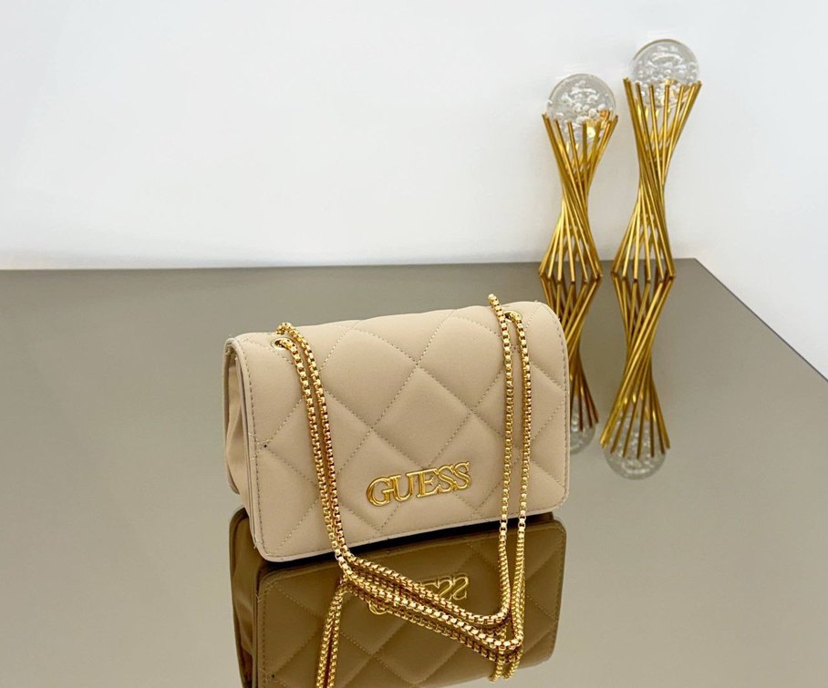 Zincir Detaylı Kahverengi Süet Kadın Çanta - Görsel 2