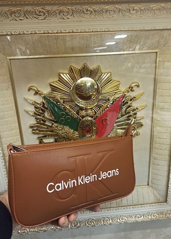 Calvin Klein Jeans Fermuarlı Deri Kadın Çanta - Görsel 6