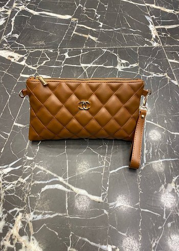 Deri Kadın El Çantası, Fermuarlı, Modern Klasik - Görsel 18