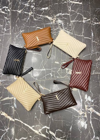 Deri Kadın El Çantası, Fermuarlı, Modern Klasik - Görsel 2