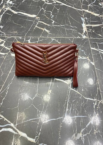 Deri Kadın El Çantası, Fermuarlı, Modern Klasik - Görsel 4