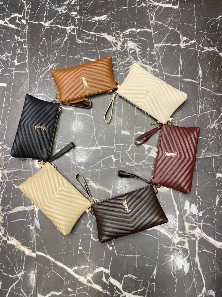 Deri Kadın El Çantası, Fermuarlı, Modern Klasik - Görsel 2