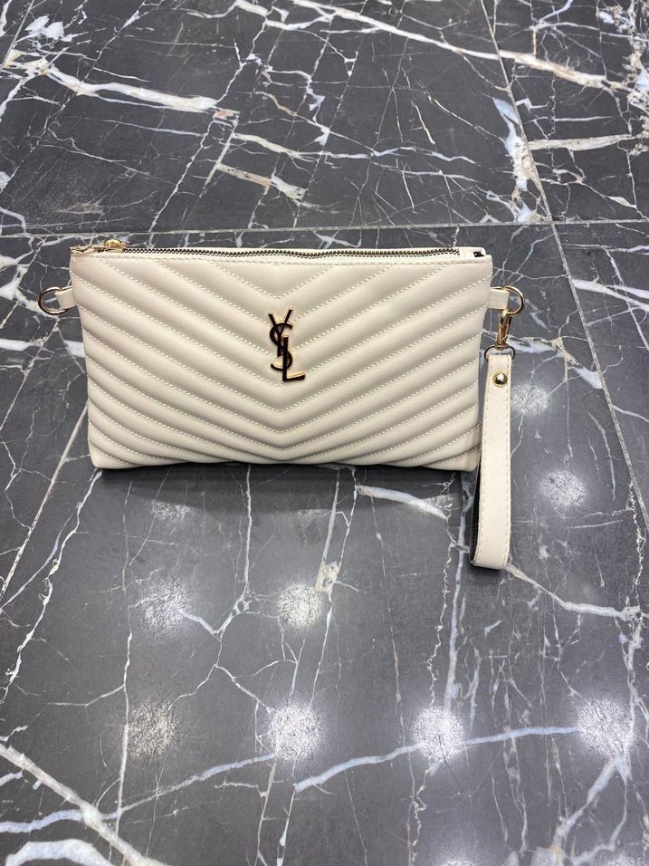 Deri Kadın El Çantası, Fermuarlı, Modern Klasik - Görsel 3