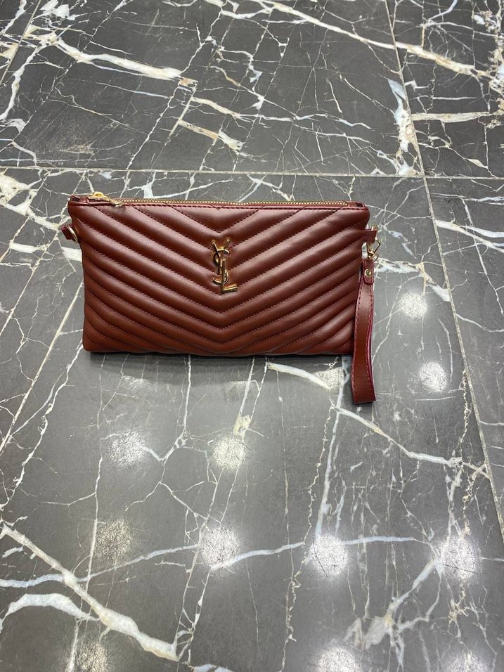 Deri Kadın El Çantası, Fermuarlı, Modern Klasik - Görsel 4