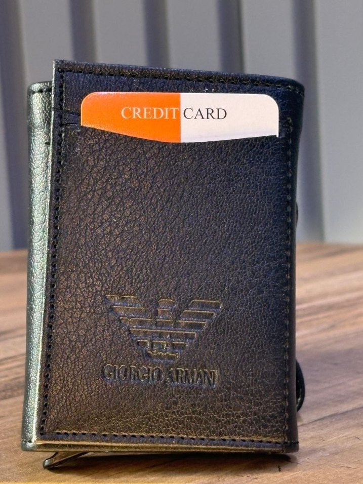 Siyah Erkek Deri Cüzdan - İş Tarzı - Görsel 5