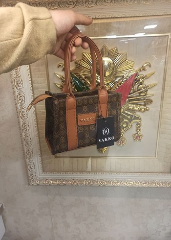 Vakko Siyah Deri Kadın Çanta - Görsel 5